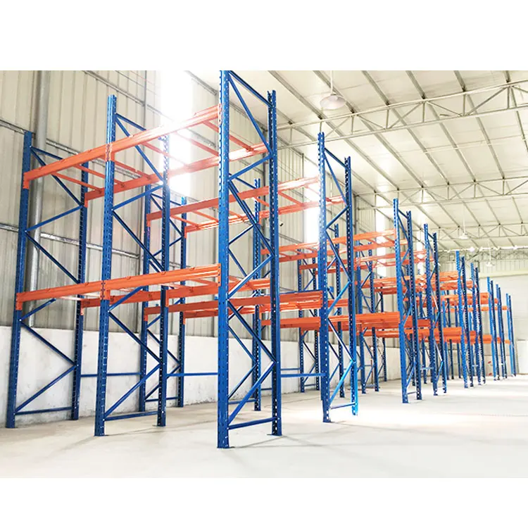 Custom Heavy Shelving 300 Kg layer Garage Black 4 Tier Warehouse Storage Metal Stacking Shelf Rack Unit for Warehouse