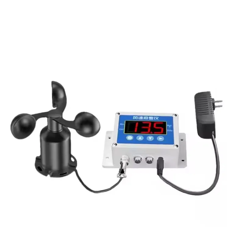 

Customized Support Industrial Speed Measuring Instrument Tower Crane Wind Speed With Data Logger Meteorological Weather Station