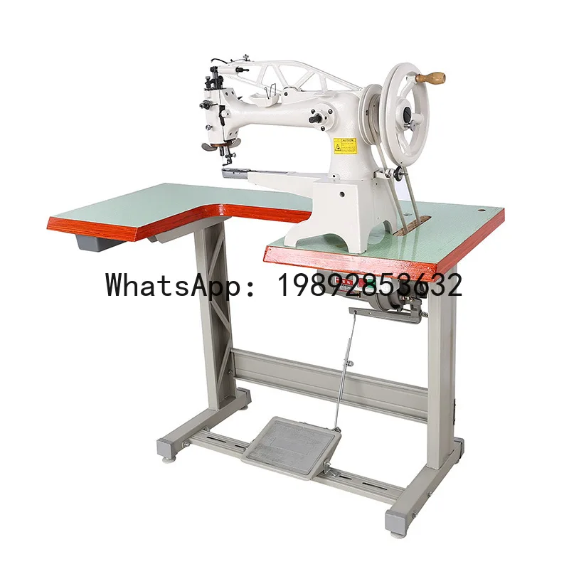 

JX Sewing Machine Hand Crank Eight-Way Sewing Machine for Shoe Repair, Leather Bags, Leather Goods, Canvas Bags, Tent Sewing