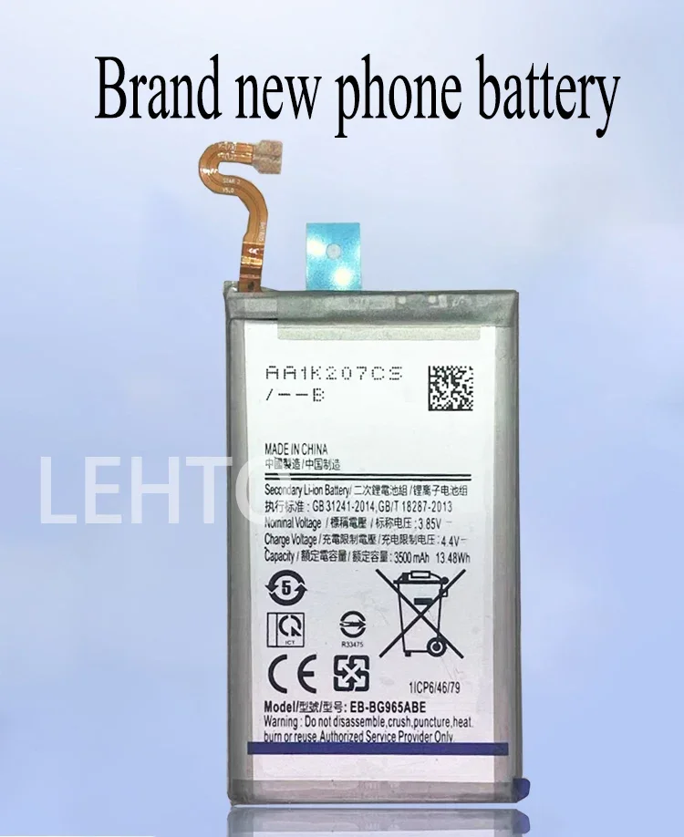 NEW Replacement Battery EB-BG965ABE For Samsung Galaxy S9 Plus S9+ SM-G965F G9650 G965DS G965U G965W Phone Battery 3500mAh