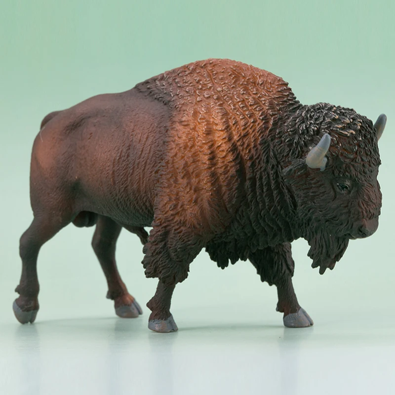 CollectA Wild Life Animals American Bison PVC Plastic Figure Children Toys Model #88968