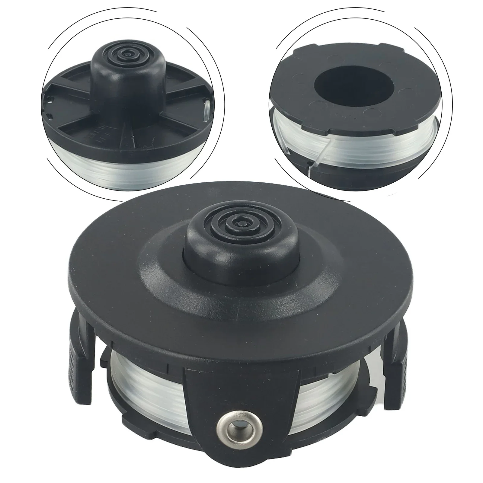 For Tap&Go Trimmer Replacement Head for DUR181 DUR141 DUR180 Models with Bump Feed and Nylon Line 8 Long Diameter 1 6mm