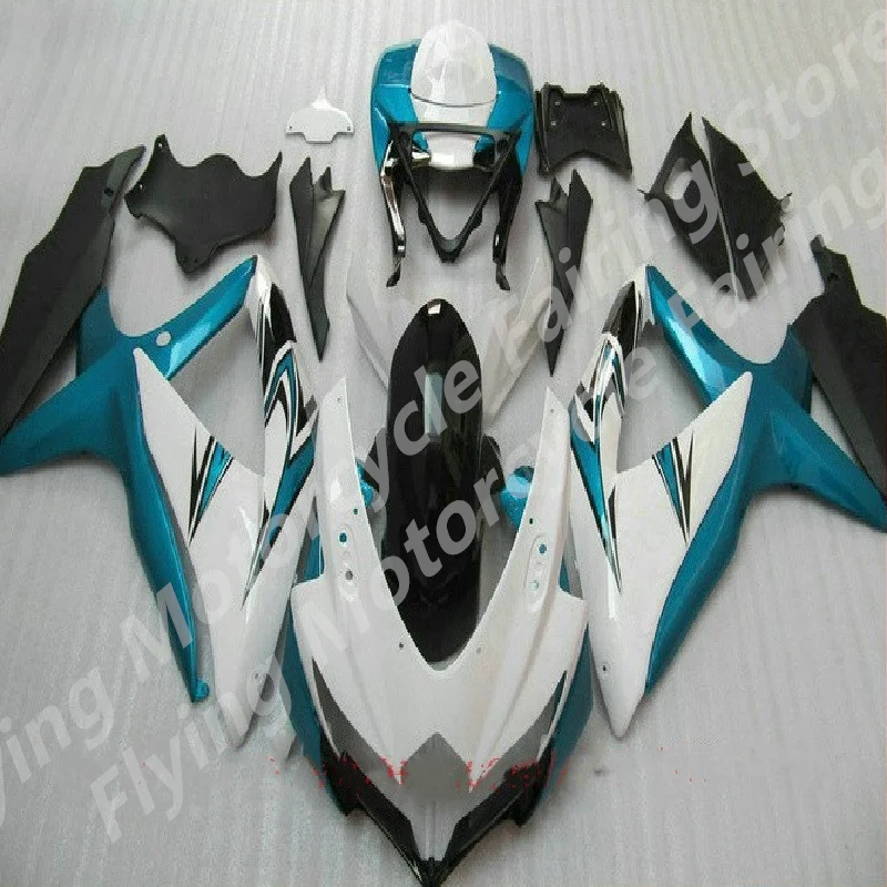 Full Fairing Kit for G S XR600 G S XR750 K8 2008 2009 G S XR 600 750 green White Black Motorcycle Bodywork Injection