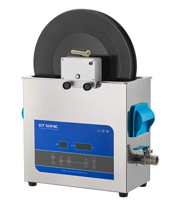 2026/Gt-R6 Ultra Sonic Musical Instruments Clean Ultrasonic Cleaning Safety Cleaning for Record 6L Ultrasonic Vinyl Record Clean