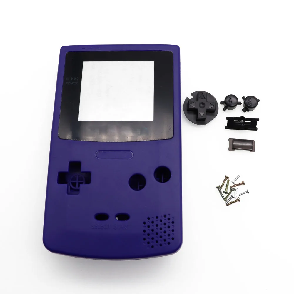 Do obudowy konsoli Gameboy Color GBC Classic Plastikowa obudowa z przyciskami