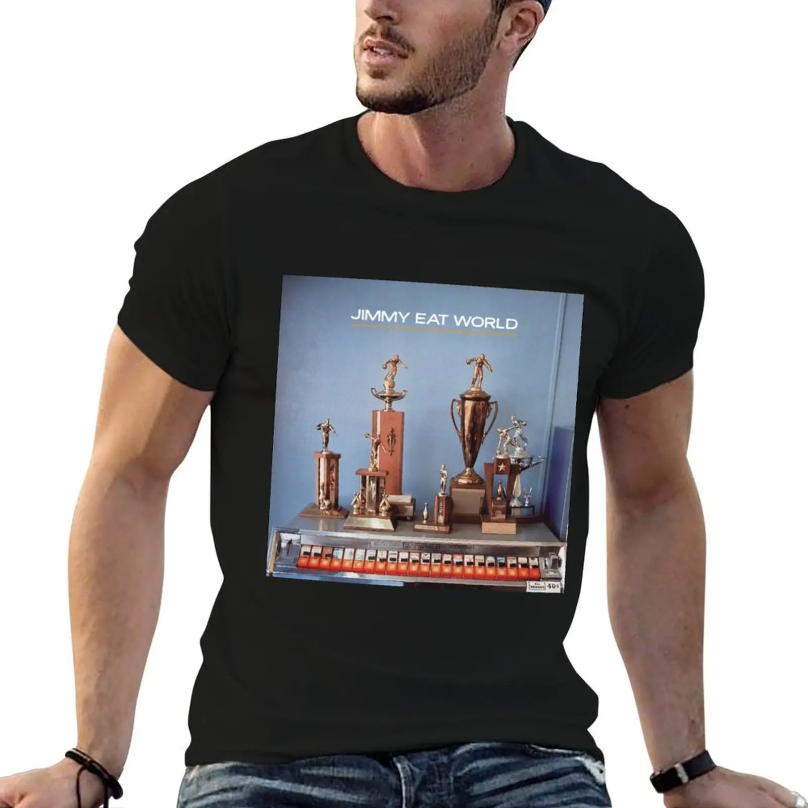 Jimmy Eat World bleed american T-Shirt Big and Tall Short Sleeve Tee
