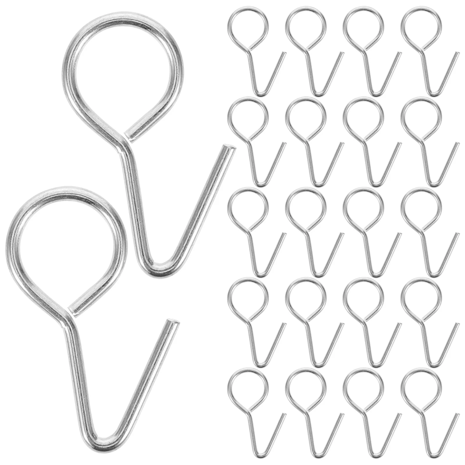 

200Pcs Universal Auto Hooks Corrosion Resistant Sleek Appearance Ideal for Seat Covers and Bags Auto Seat Clips