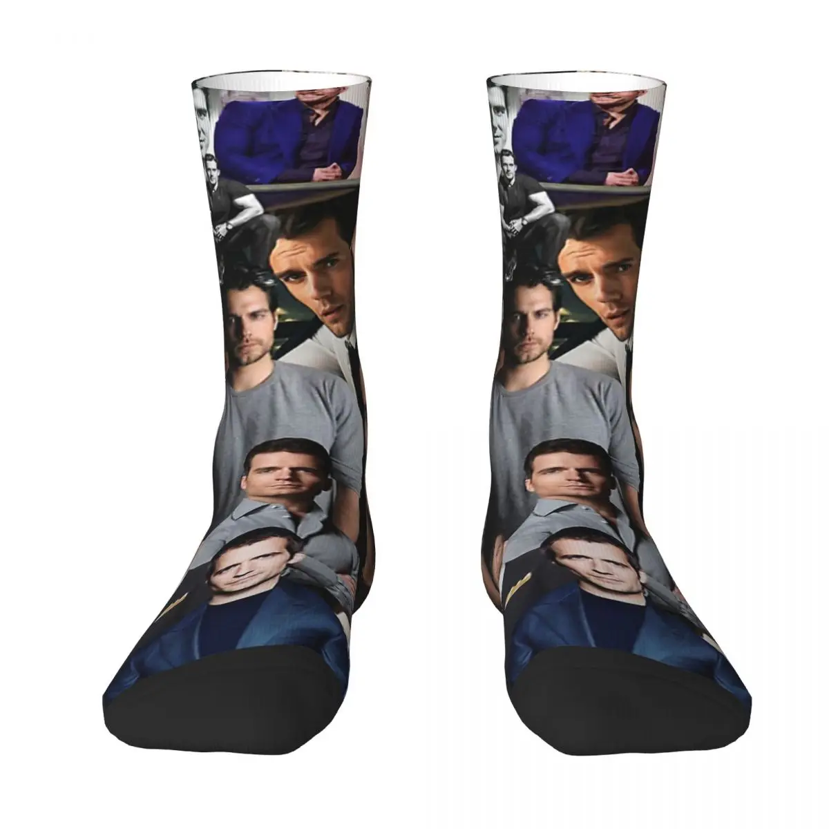 Henry Cavill Collage Adult Socks,Unisex socks,men Socks women Socks