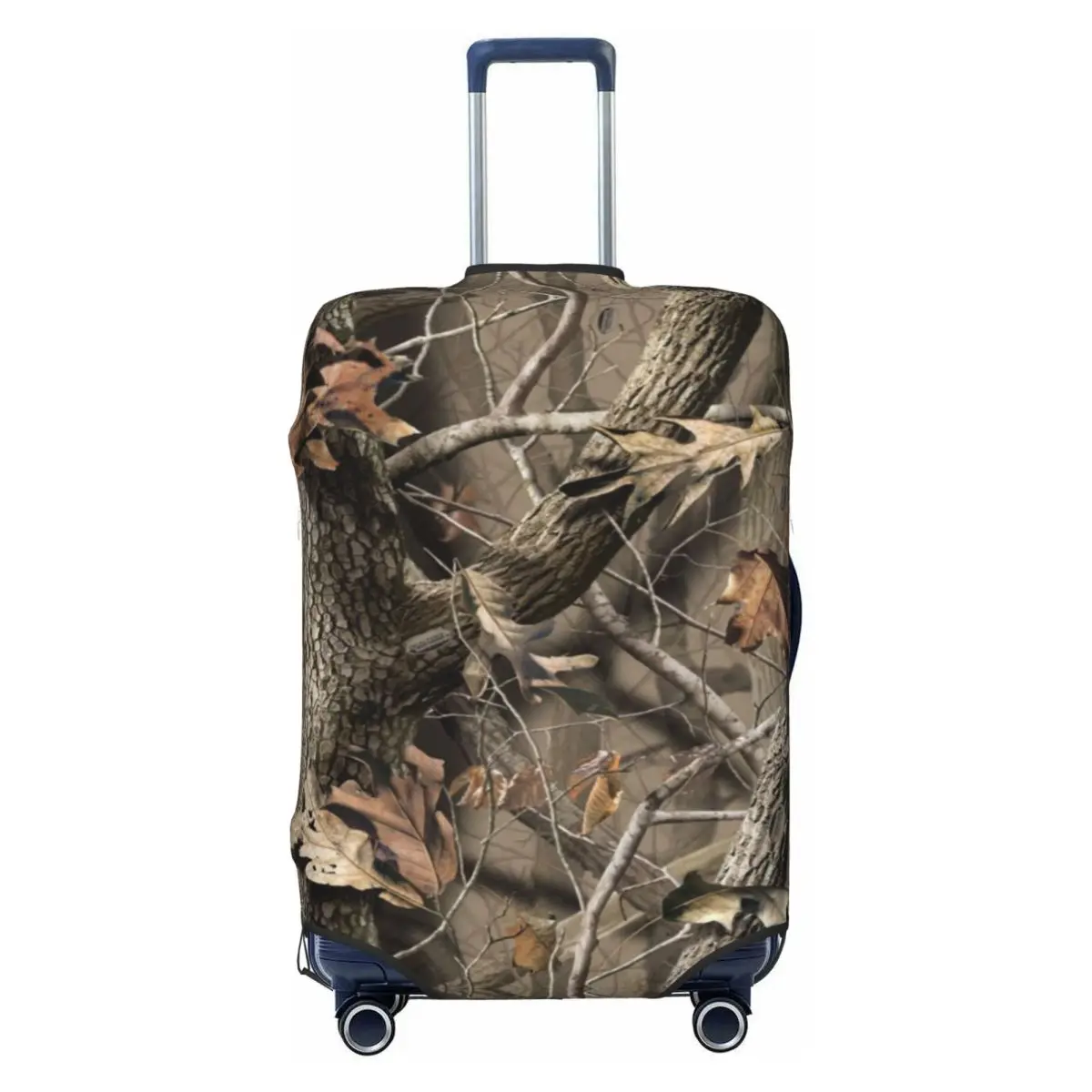 

Fashion Real Tree Camouflage Camo Pattern Luggage Cover Protector Elastic Travel Suitcase Covers