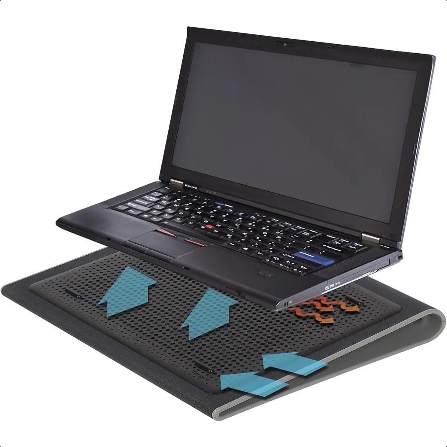 

Targus 17 Inch Dual Fan Lap Chill Mat Soft Neoprene Laptop Cooling Pad for Heat Protection Fits Most 17 Laptops and Smaller USB