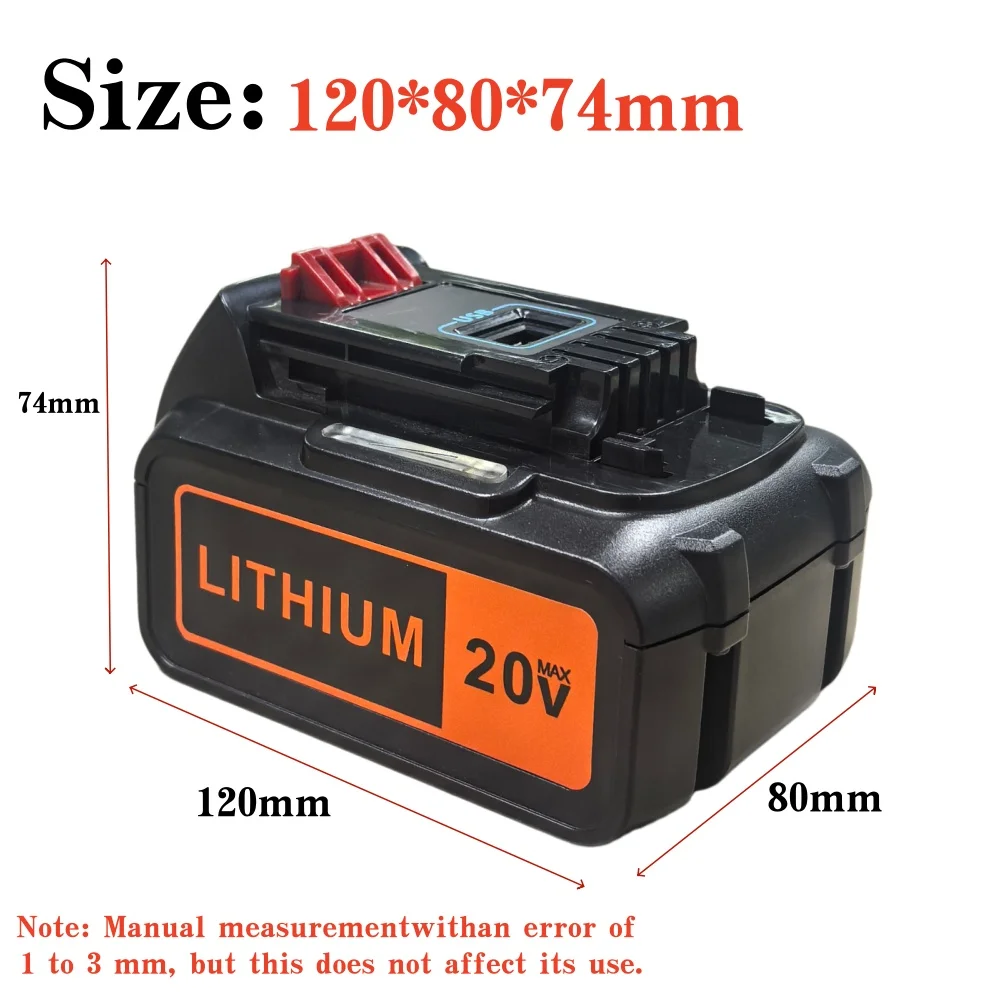 8Ah High Capacity Replacement - огляд і ціна Black+Decker Tool 20V Max