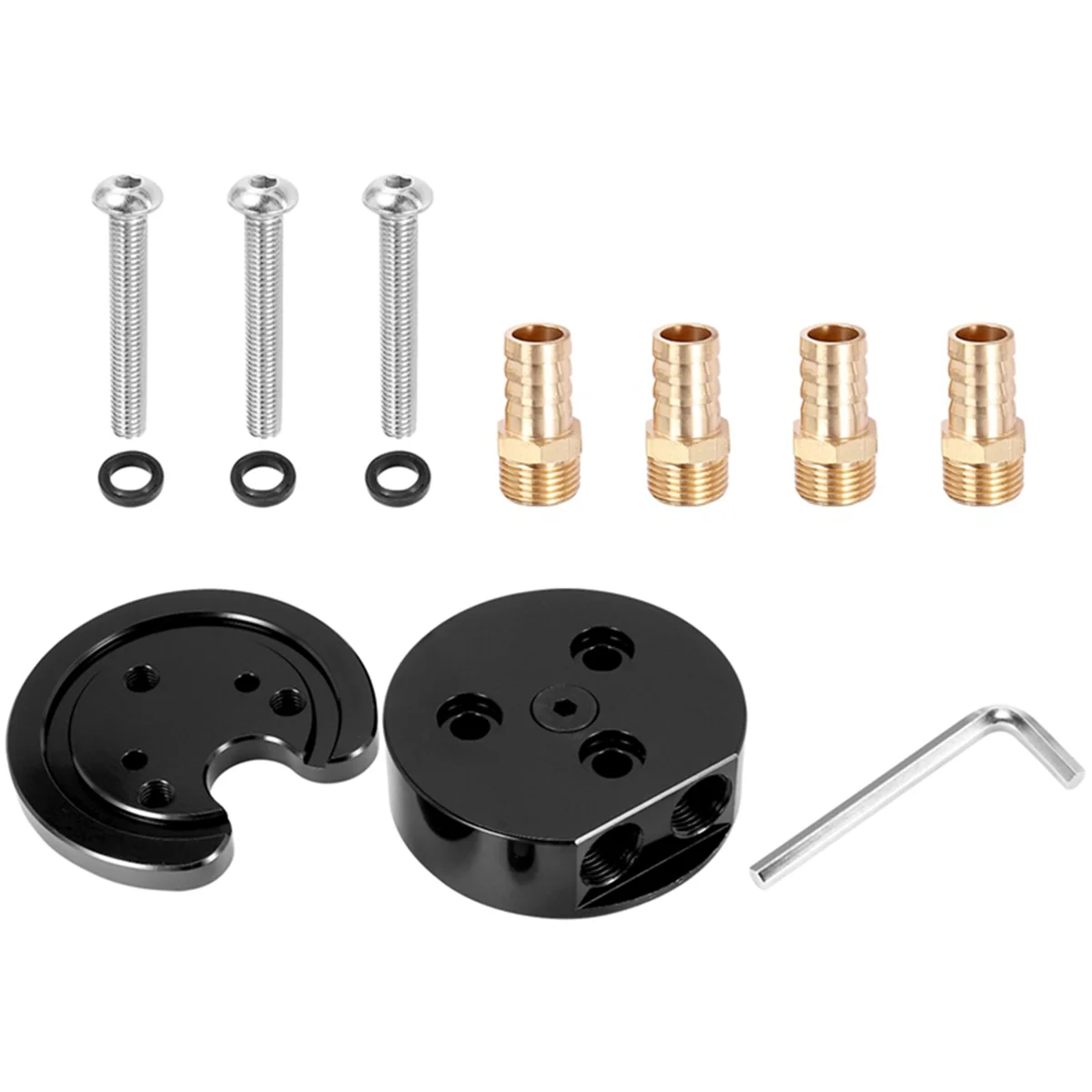 Fuel Tank Gas Sump Integrated Return Kit for FASS Airdog Cummins Duramax