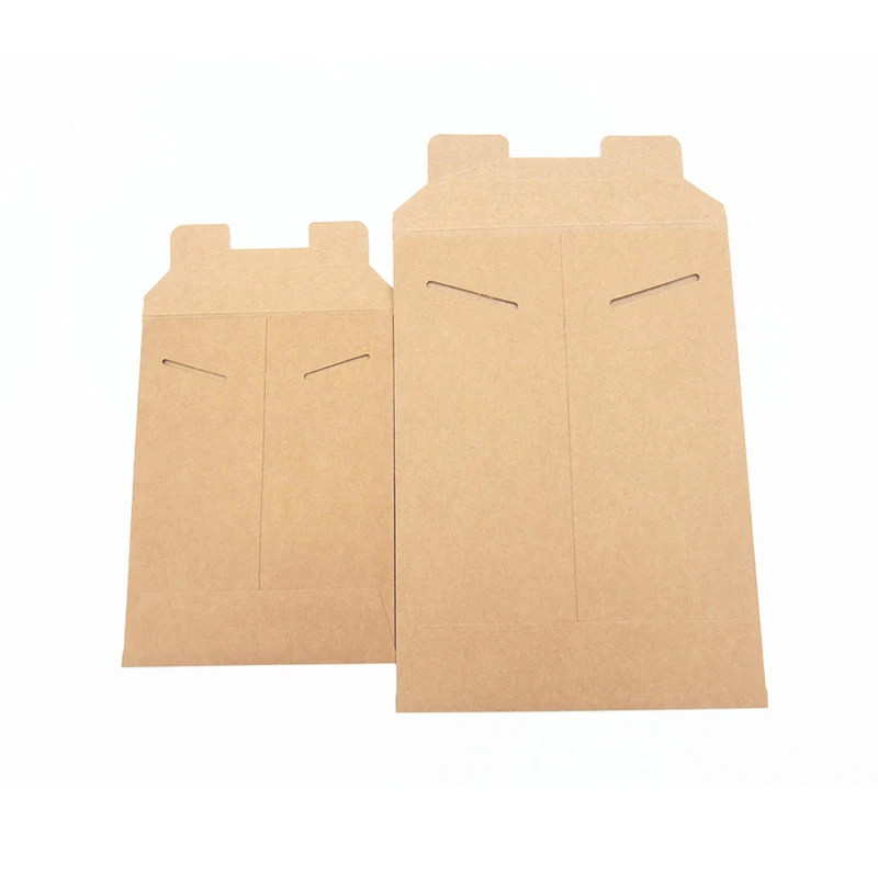 25Pcs/Pack Brown File Bag 350gsm Kraft Paper Document Bag File Packaging Envelope Blank A4/A5 Document Envelopes Stationery