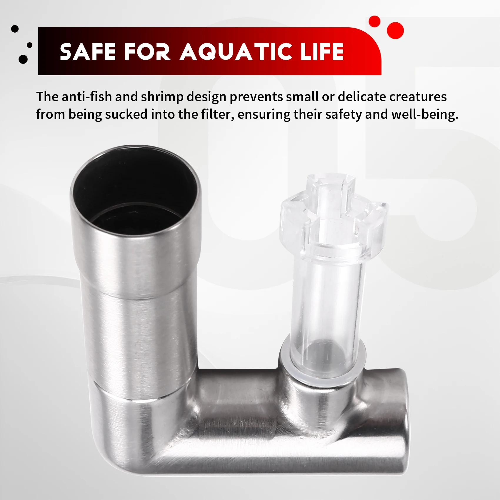 A96K-Extendable 16Mm Aquarium Filter Outlet Oil Removal Module Anti-Fish Shrimp Essential Pet Supplies Accessory