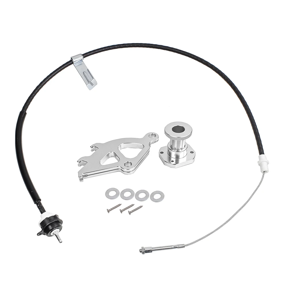 RASTP-For 1996-2004 Mustang Quadrant Clutch Cable And Firewall Adjuster Kit Auto Parts RS-EM1037