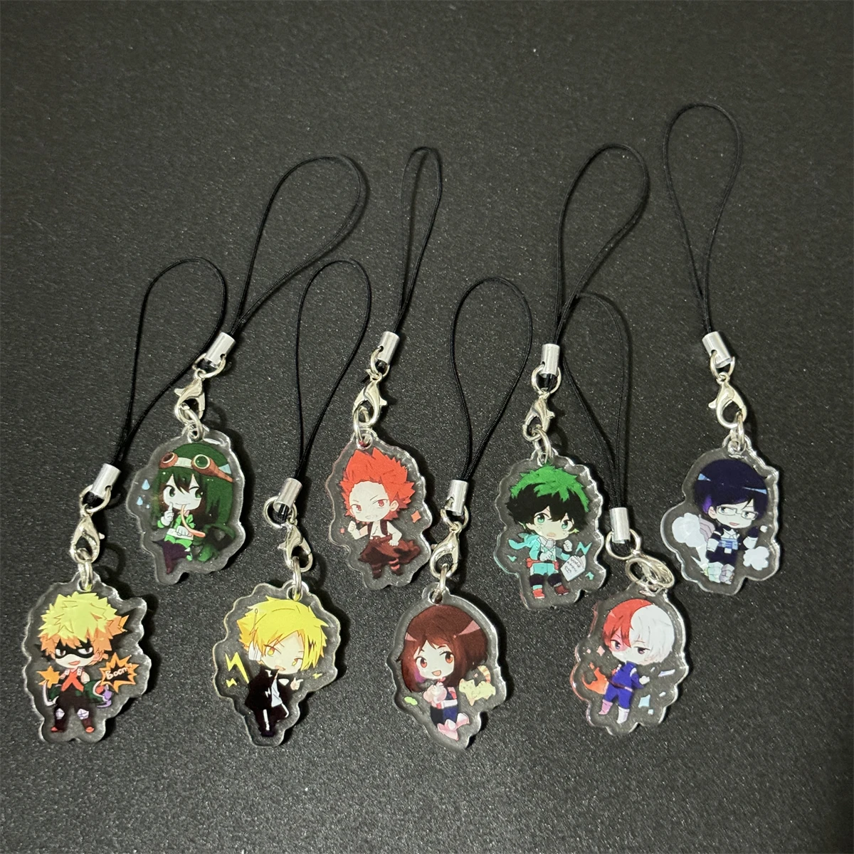 Anime Acrylic Keychain- HUNTER×HUNTER Cartoon Character Pendant, Suitable for Bags and Keys,cosplay gifts Perfect Gift for Fans