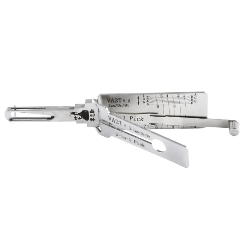 Original Lishi 2-in-1 HU66 HU100 HON66 HU100R HU92 HY22 TOY2 TOY48 HU101 HU162T-8 lishi Pick Tool Door opening tool Stainless s image 3