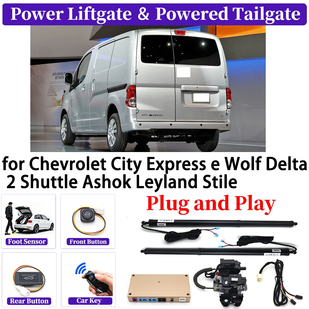 for Chevrolet City Express e Wolf Delta 2 Shuttle Ashok Leyland Stile Car Automatic Power Liftgate Smart Auto Electric Tailgate