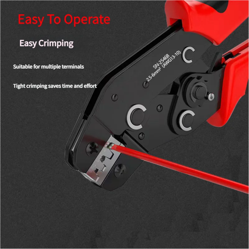 SN-Series Terminal Crimping Plier SN-58B SN-2549S Cable Connector Crimper SN-48BS SN-06WF SN-06 Pressed Pliers Electrician Tool