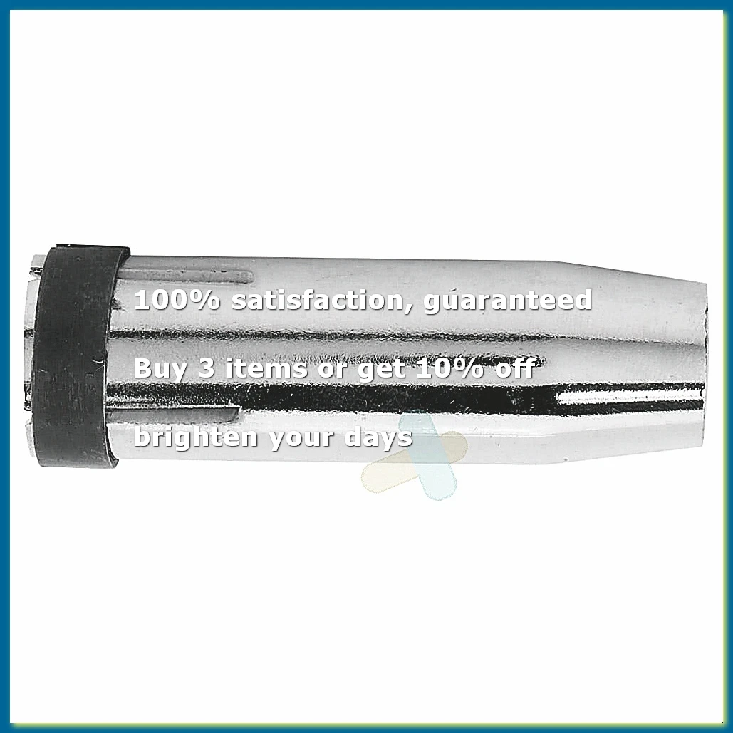New 5Pcs Gas Nozzle Replacement Parts for MB 24KD MIG Welding Torch