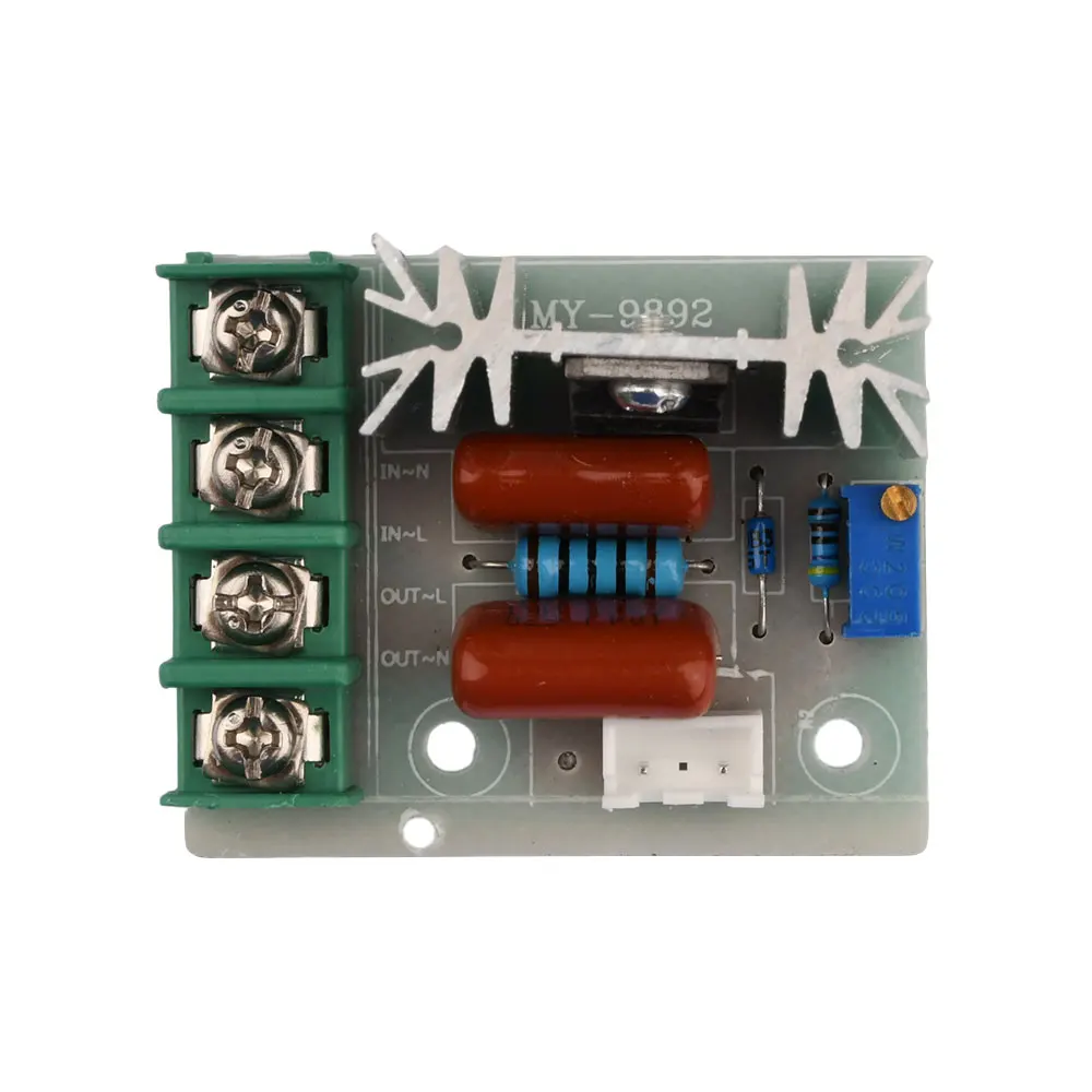 AC50-220V 2000W SCR Voltage Regulator Dimming Dimmers Motor Speed Controller Thermostat Electronic Voltage Regulator Module
