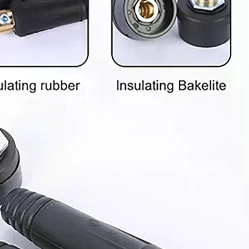 1Set DKJ10-25 European Welding Machine Cable Welding Cable Connector Quick Fitting Male Female Cable