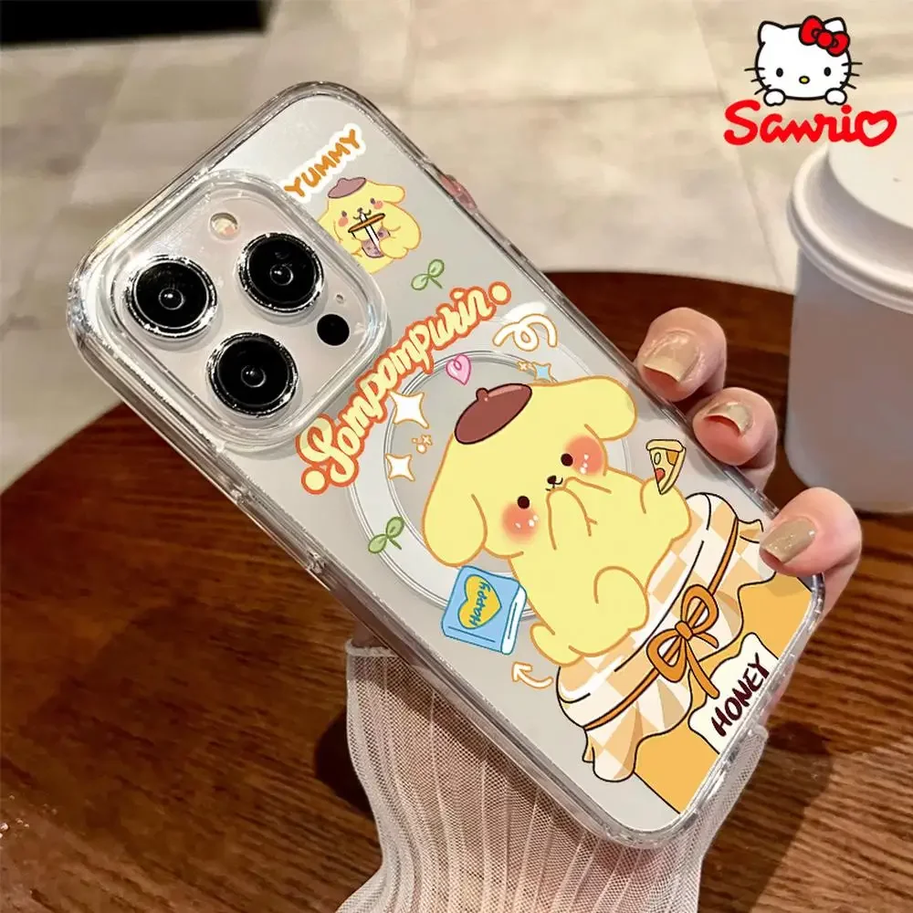 Kitty Cat Phone Case Iphone 16/15/14/13/12/11/x/xs/xs Max/pro Max Meninas Iphone Cases Kitty Cat Acessório de Moda 2025 Novo