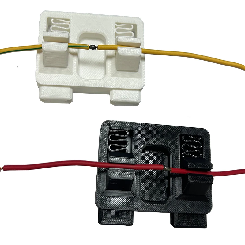 ABS Wire HoldersDurable Plastic Wire Welding Clamp Fixture for Electric Cable Projects - Secure Hold for Neat Wiring Solutions, image 3