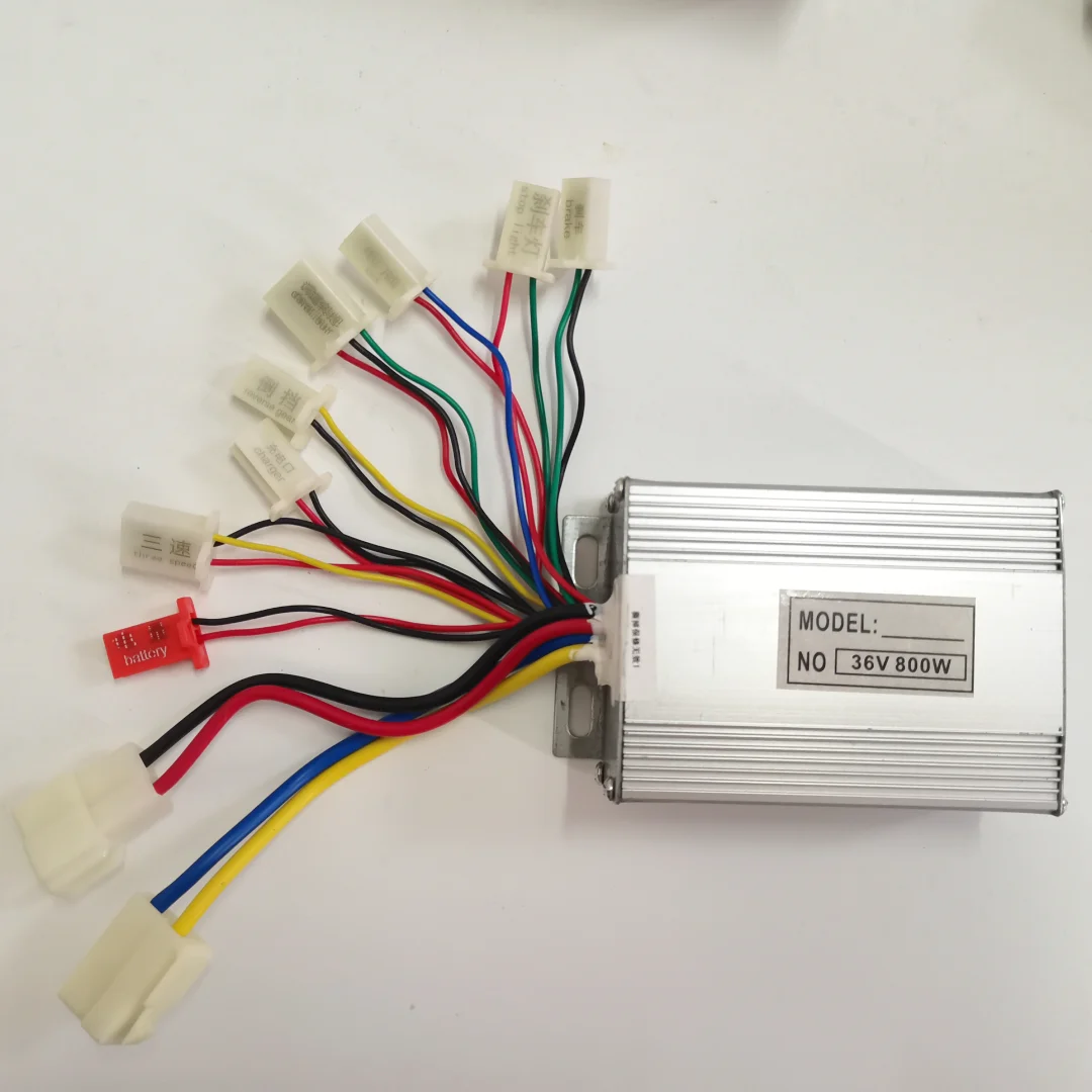 AliExpress NONE 36V 800W 48V 800W DC Motor Brushed Controller Three Speed 3 Speed Reverse For Electric Bike Scooter Tricycle Bicycle Parts