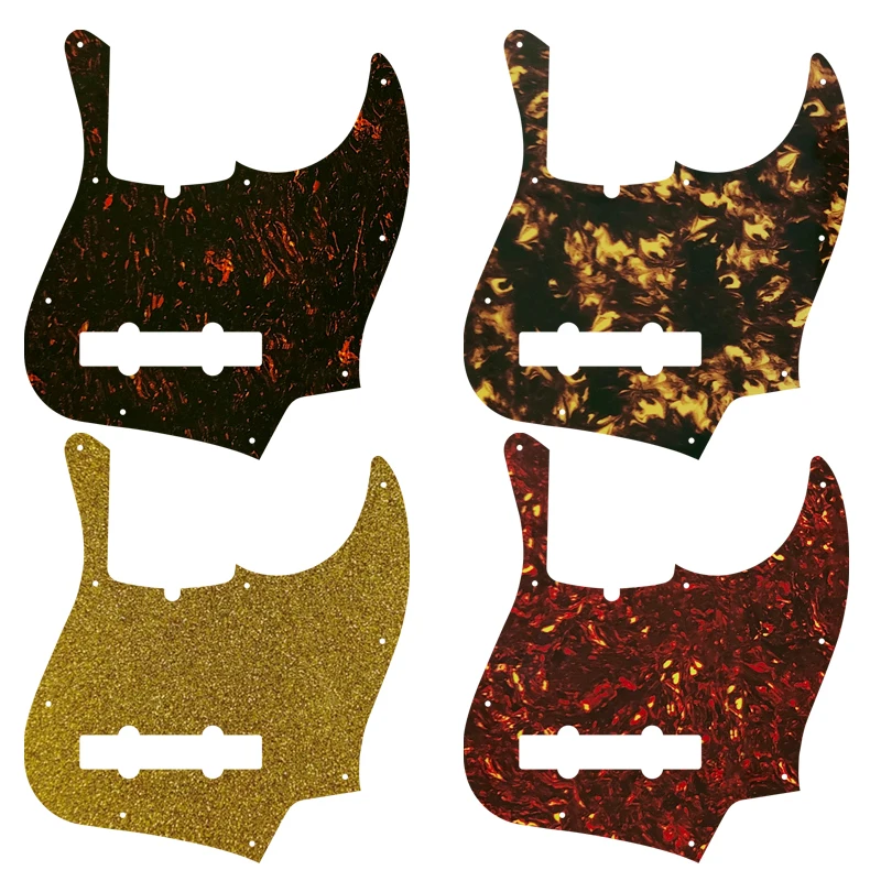 Fei Man - Custom Prats For Bass FD, American Deluxe 5 String Jazz Bass Guitar Pickguard,Multiple Colour Choice