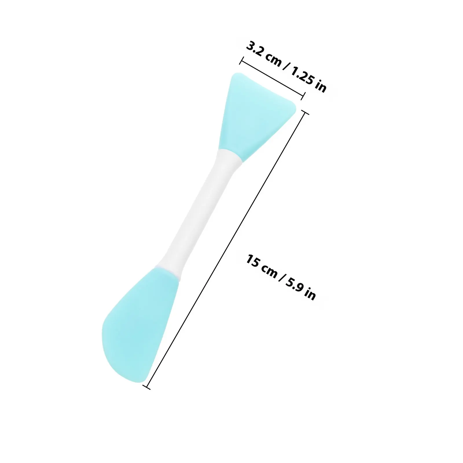 8Pcs Professional Double-Headed Pigment Scrapers Smooth Handle Painting Mixing Spatulas for Art Painting Screen Printing Clay