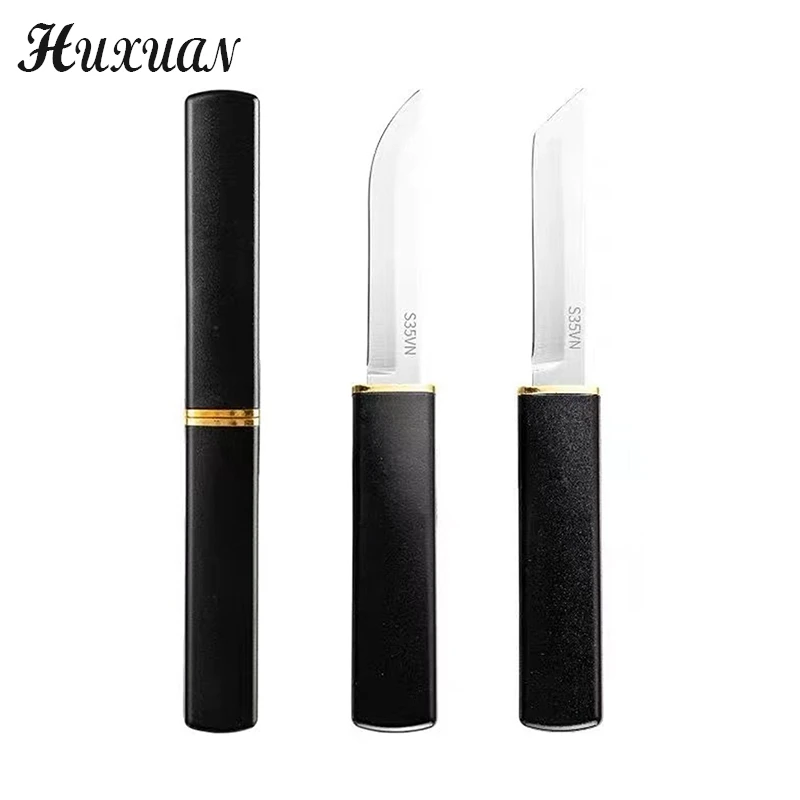 High-grade Double Knife Stainless Steel Easy To Carry Knives High Hardness Fruit