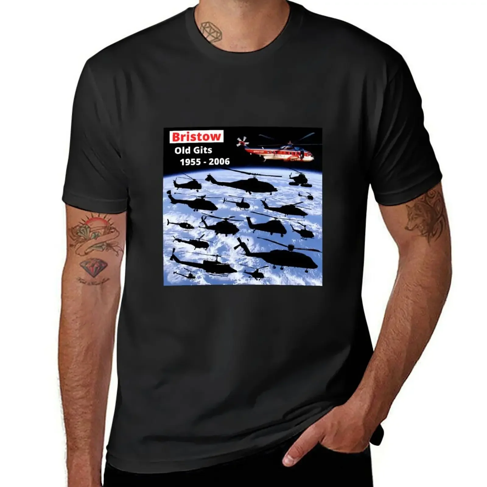 Bristow Old Gits 1955 - 2006 T-Shirt summer 2025 graphics cotton graphic tees mens graphic t-shirts