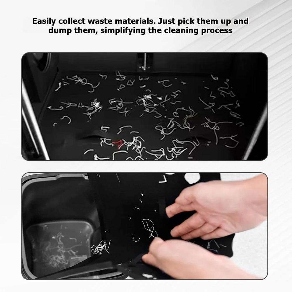Gather Filament Waste Pads for P2S Reusable Easy Clean Full Coverage 3D Printer Accessories