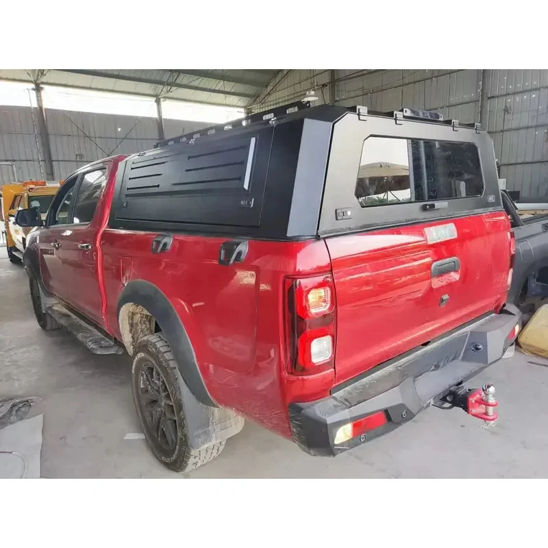 PrimeSelect Manual Tri Fold Aluminum Alloy Waterproof Truck Bed Tonneau Cover Compatible With JAC Pickup