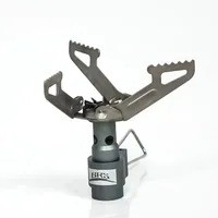 Outdoor Gas Stove Mini Titanium Camping Gas Burner 25g Ultralight Stove Survival Furnace Pocket Picnic Gas Cooker BRS-3000T