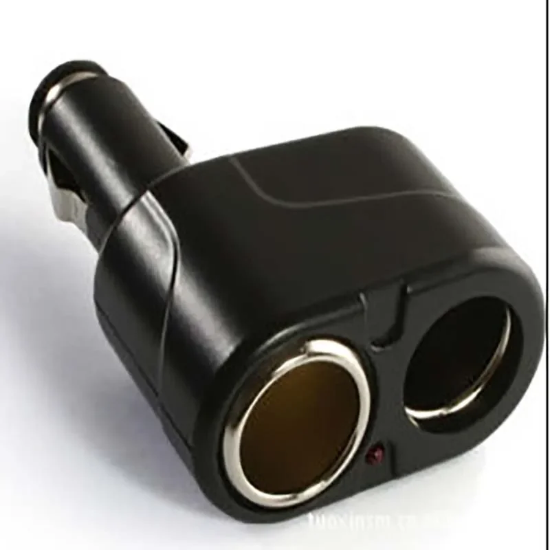 Car Cigarette Lighter Splitter Plug Dual Car Charger Car 12v Socket Cigarette Lighter Tee Adapter Cigar Jack Socket Splitter