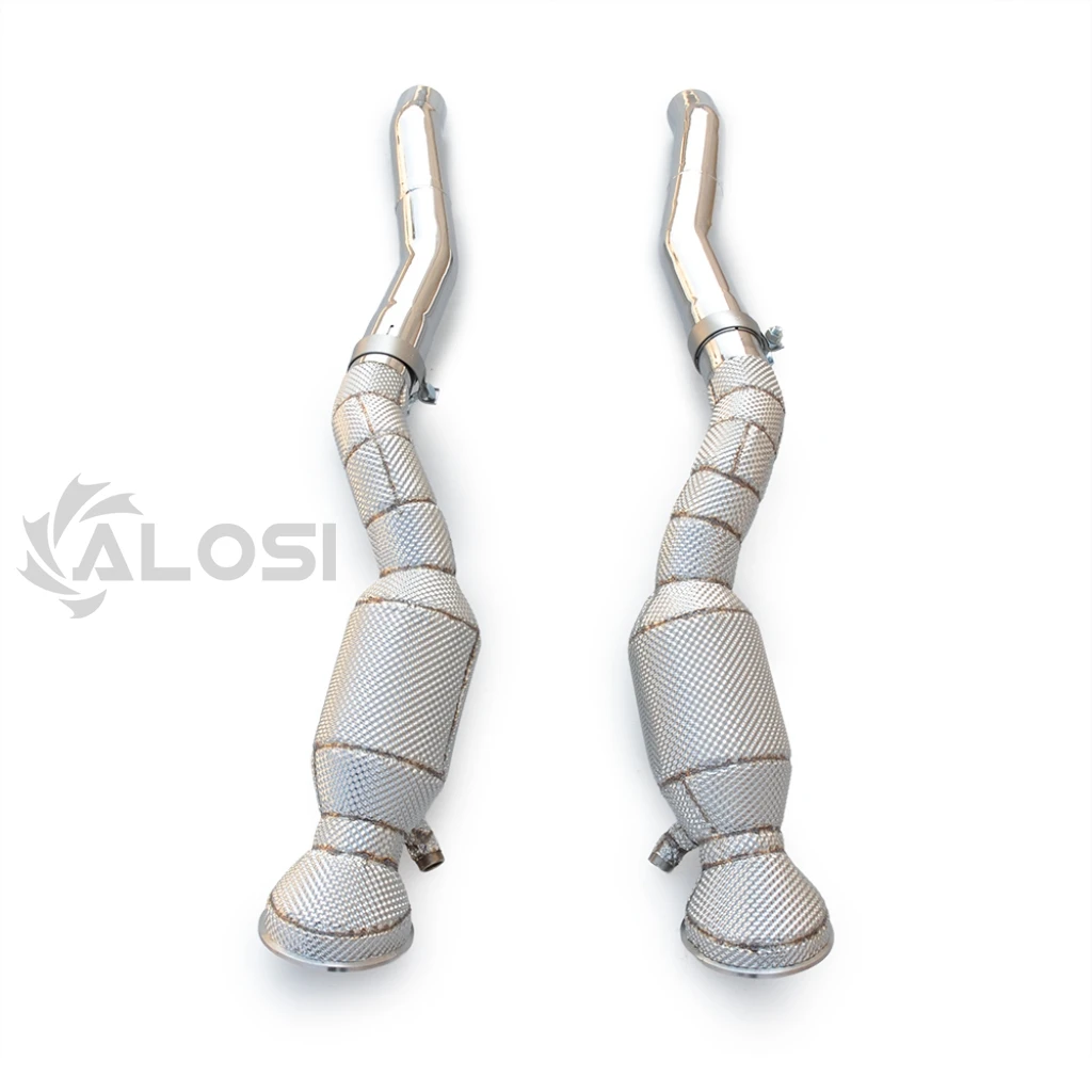 Factory Exhaust head For Ferrari F12 Berlinetta/FF V12 /812 Superfast 2012-2016 6.3L 6.5L Header Catted Exhaust drain pipe