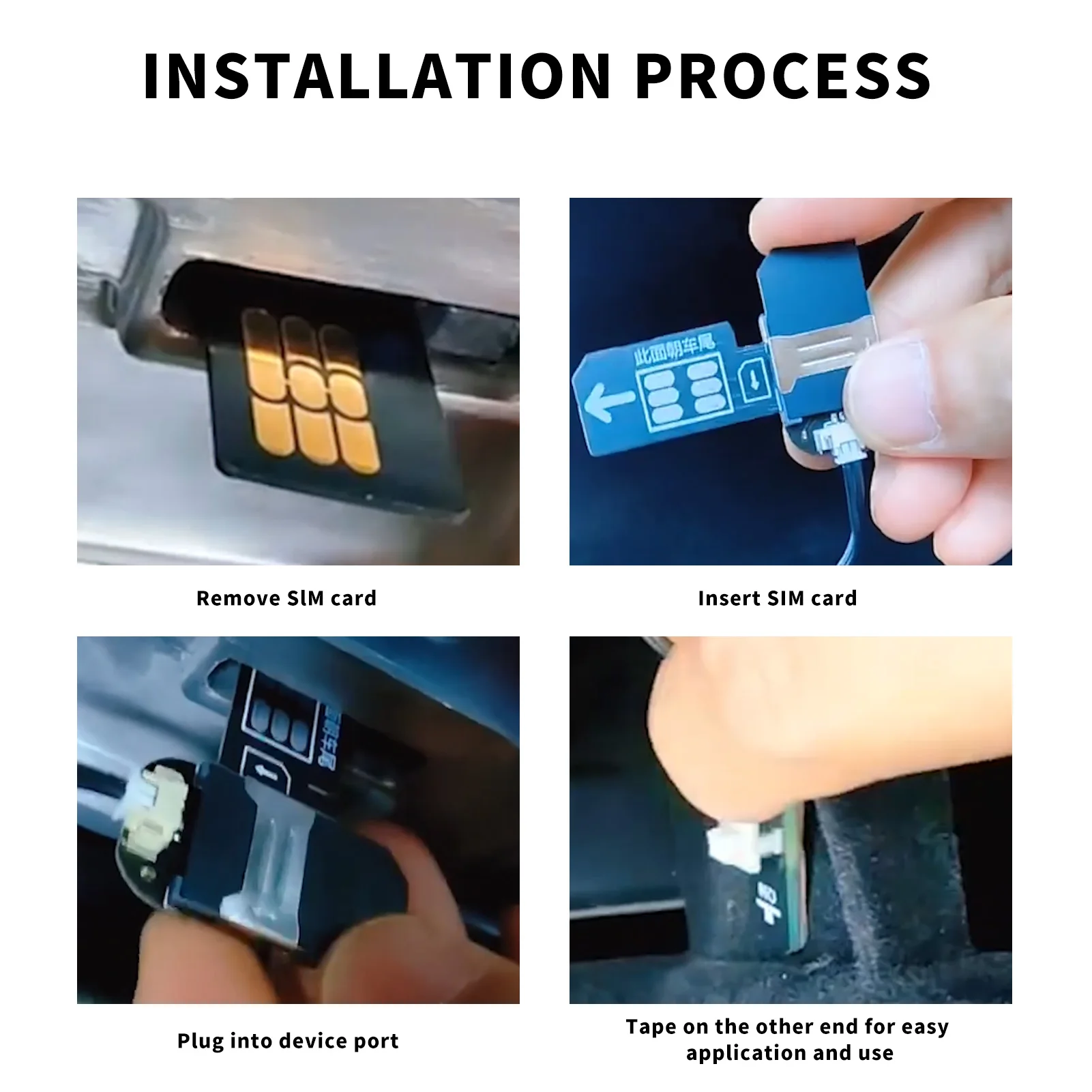 WL3 Tesla Model/Model3 Positioning Shutter SIM Card Controller External SIM Card Extension Cable