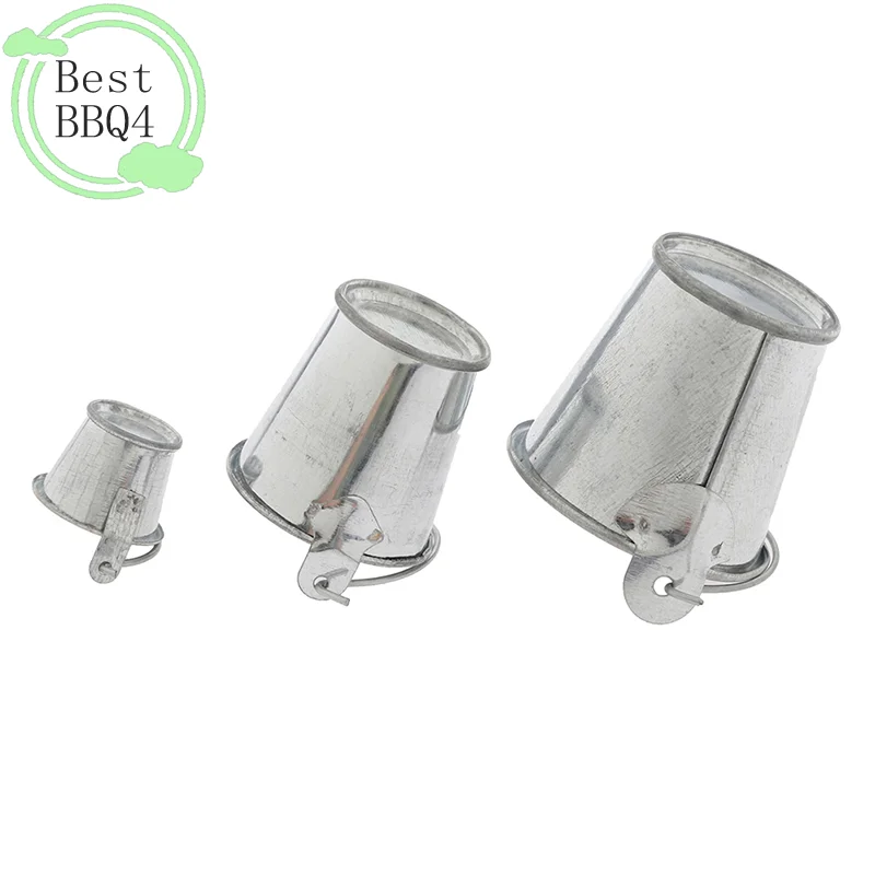 (BBQ4)1Pcs Dollhouse Mini Iron Bucket Miniature Model Mini Dollhouse Decorations Ornaments Children Beach Small Bucket Toy