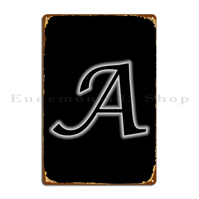 

A Letter Metal Sign Poster Cinema Party Cinema Print Club Bar Tin Sign Poster