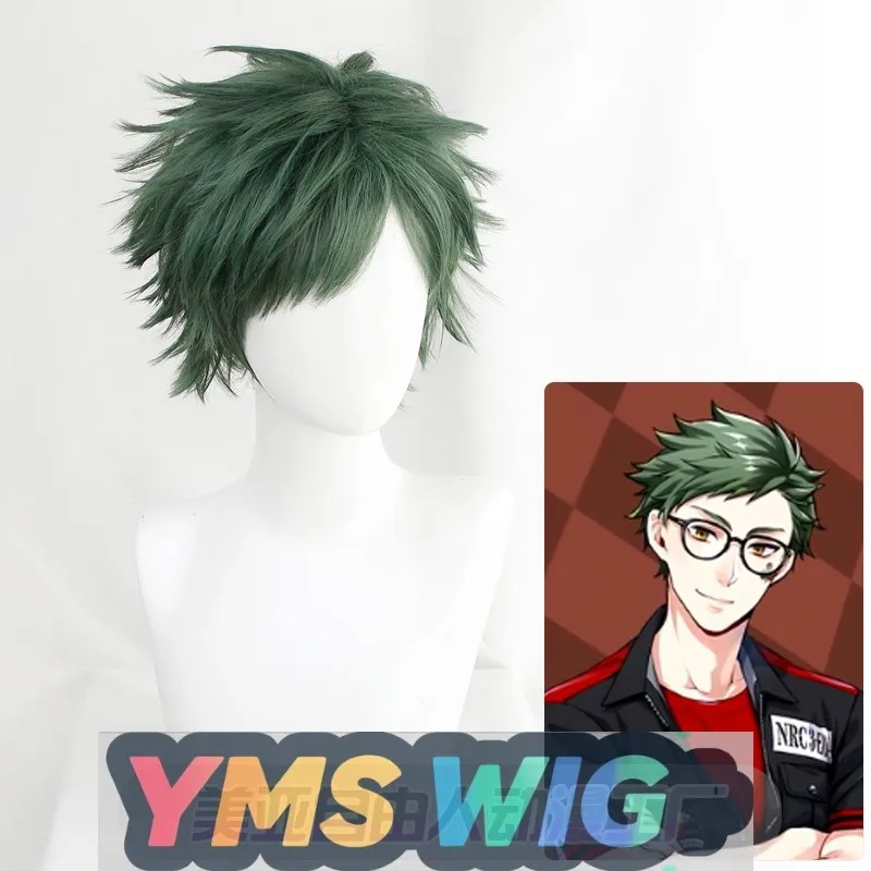 

【YMS WIG】Twisted Wonderland Alice In Wonderland Trey Cosplay Wig Clover