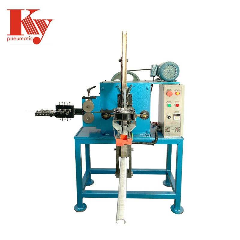 SC-660 C24 C30 C45 C Shape Nail Making Machine Single Wire Hog Ring Machine