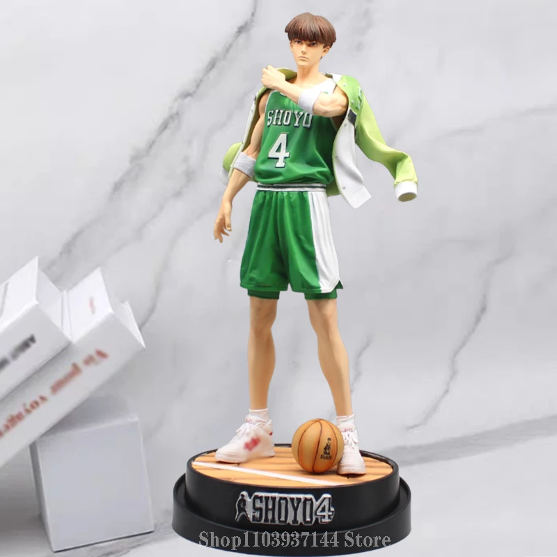 

33cm Anime Fujima Slam Dunk Figurines Decoration GK Infinitely Fujima Kenji Action Figure Toys PVC Collectible Decor Model Gift