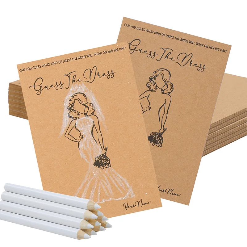 10Sets Wedding Dress Game Card with Pens Guess the Dress Bridal Shower Painting Games Hens Bachelorette Party Wedding Decoration - AliExpress 15 10Sets Wedding Dress Game Card with Pens Guess the Dress Bridal Shower Painting Games Hens Bachelorette Party Wedding Decoration - AliExpress 15