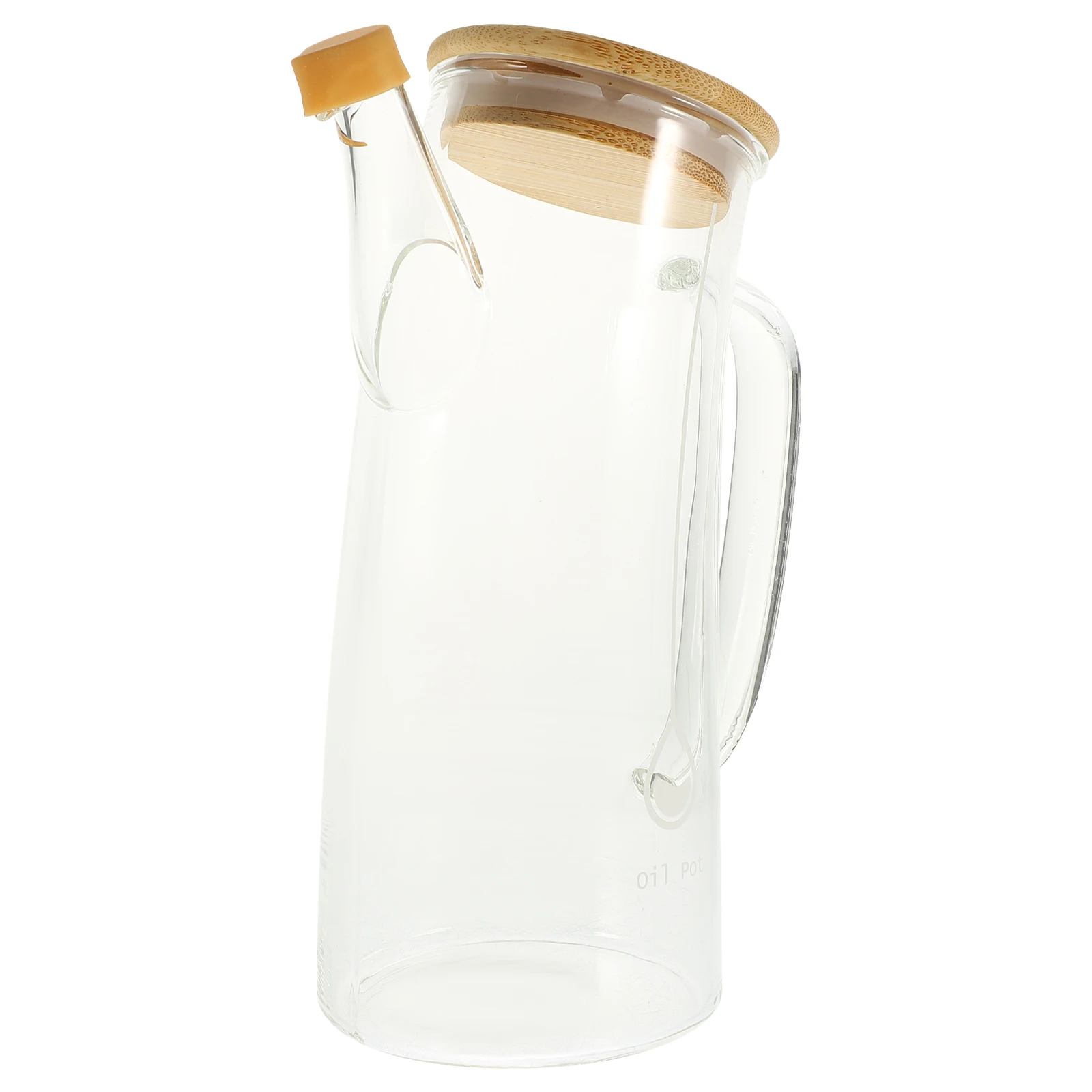 

750ml Glass Oil Dispenser Bottle Leakproof Cruet Container Vinegar Pot Kitchen Tool Borosilicate Strong Sealing Non Drip Olive