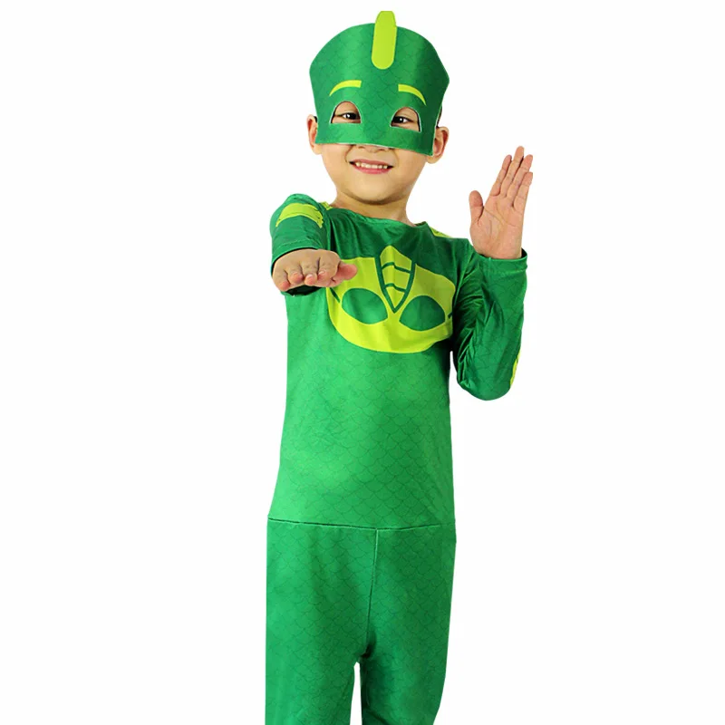 Pajama hero cosplay jumpsuit Halloween children's performance suit