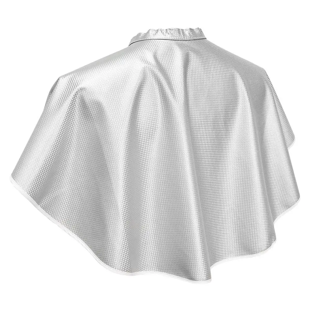 

2Pcs Reusable Waterproof Hair Cutting Cape Oil Resistant Dyeing Shawl Salon Coloring Wrap Barber Hairdressing Cape Lightweight