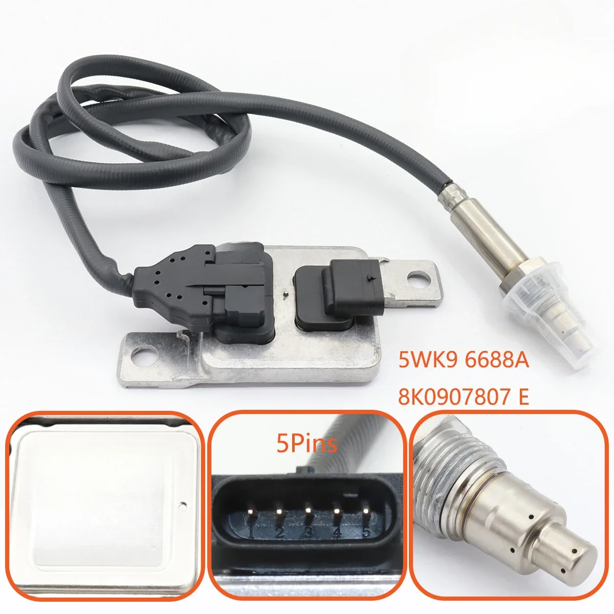 NOX Sensor 5WK96688 03L907807AD 8K0907807E