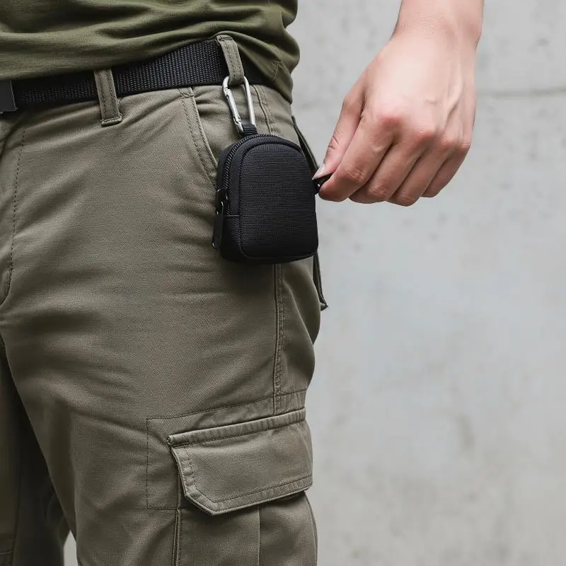 Key Bag Coin Wallet Tactical Accessory Key Protection Package Outside The Home Sports Small Kit One Pack